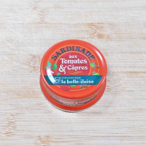 Sardinade tomates et câpres