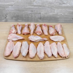 Ailes de Poulet découpées