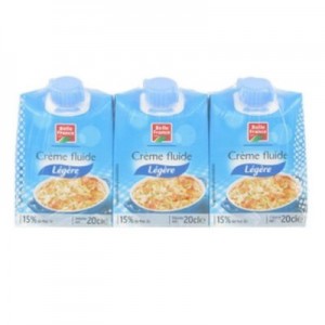 Crème liquide légère 