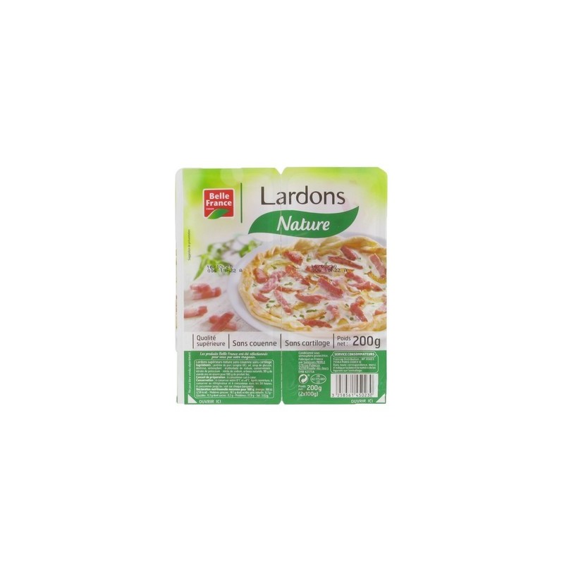 Lardons nature  