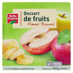 Compote pomme banane 