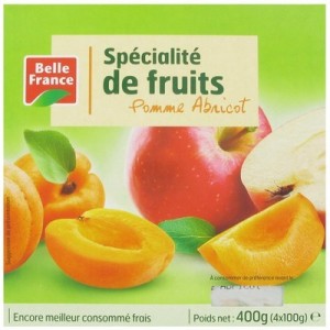 Compote pomme abricot 