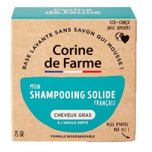 Shampoing solide cheveux gras  