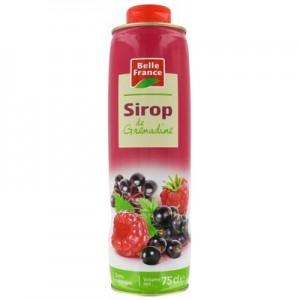 Sirop grenadine 