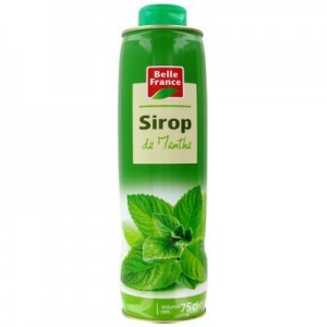 Sirop menthe 