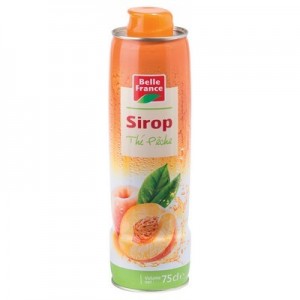 Sirop the pêche 