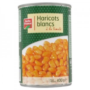 Haricots blancs tomate 