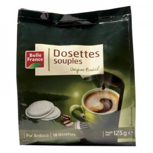 Dosettes souples origine brésil 