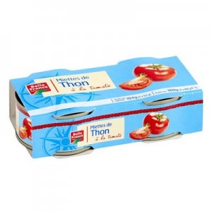 Miettes de thon à la tomate 