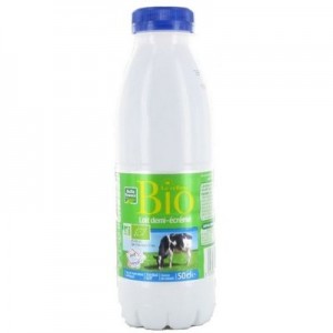 Lait 1/2 écrème bio  