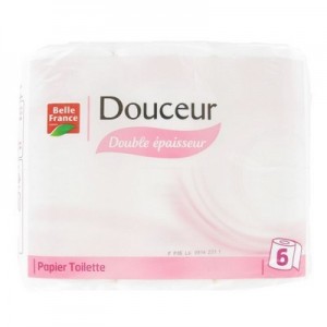 Rouleau papier toilette douceur 