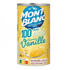 Crème dessert saveur vanille 