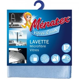 Lavette micro fibres vitres 