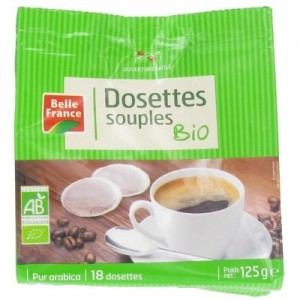 Dosettes souples arabica bio 