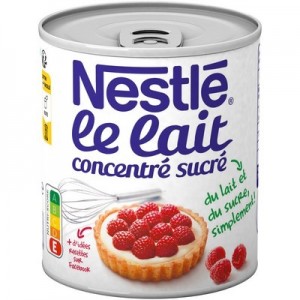 Lait concentré sucré  