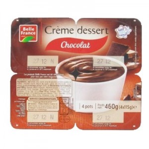 Crème dessert chocolat 