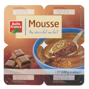 Mousse chocolat lait 