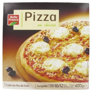 Pizza chèvre au feu de bois 