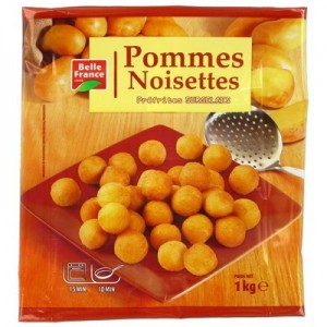Pommes noisettes  